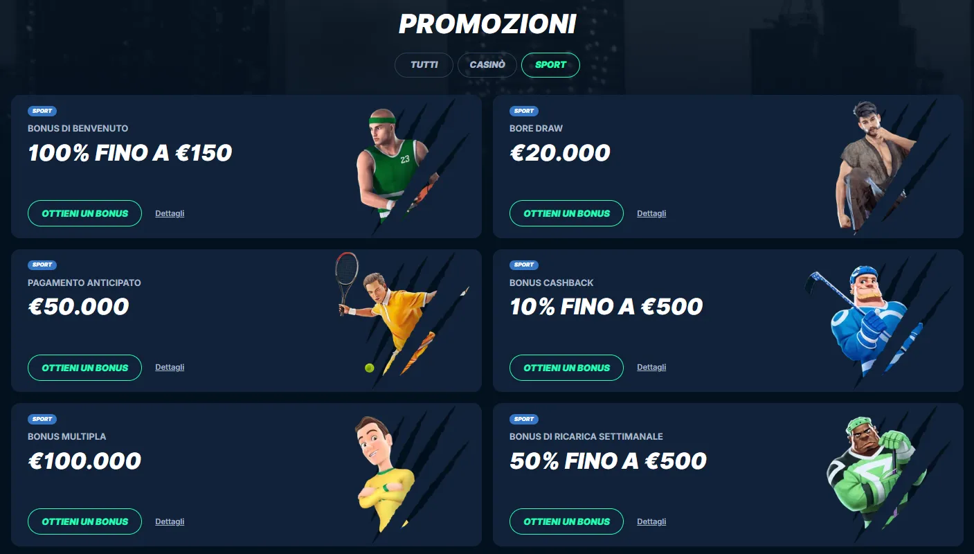 Promozioni PlayZilla con bonus casino, free spin e cashback