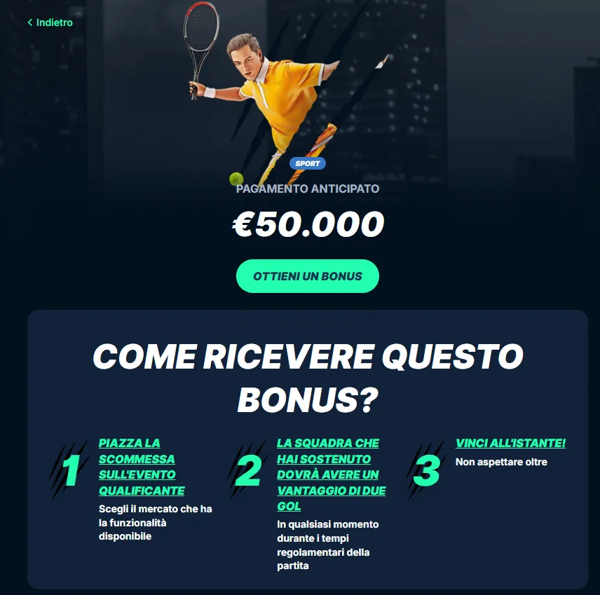 Funzione Early Payout sulle scommesse PlayZilla